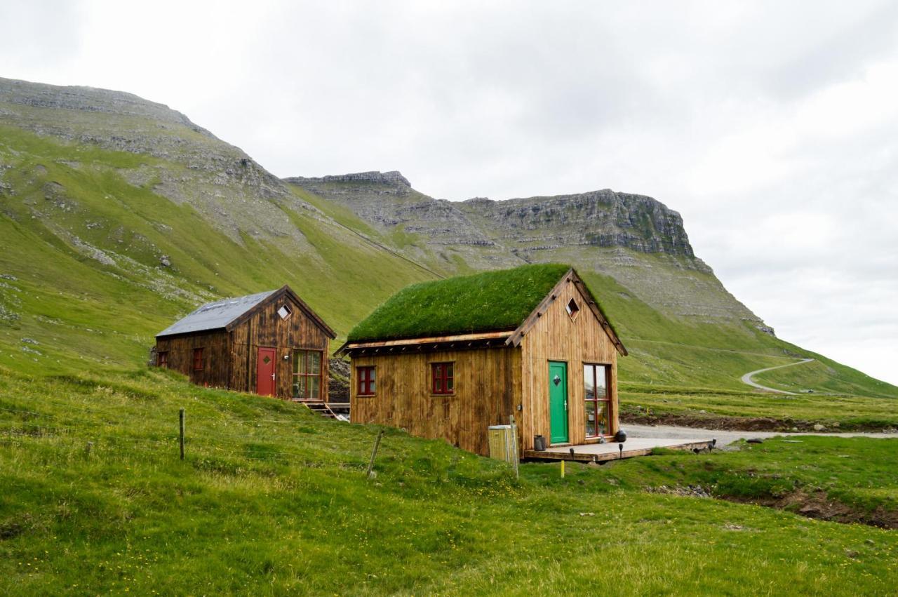 Mulafossur Cottage No 3 By Famous Waterfall In Gasadalur Екстер'єр фото